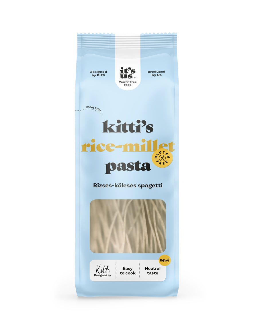 It's Us - Kitti's gluténmentes rizs-köles tészta spagetti 200g